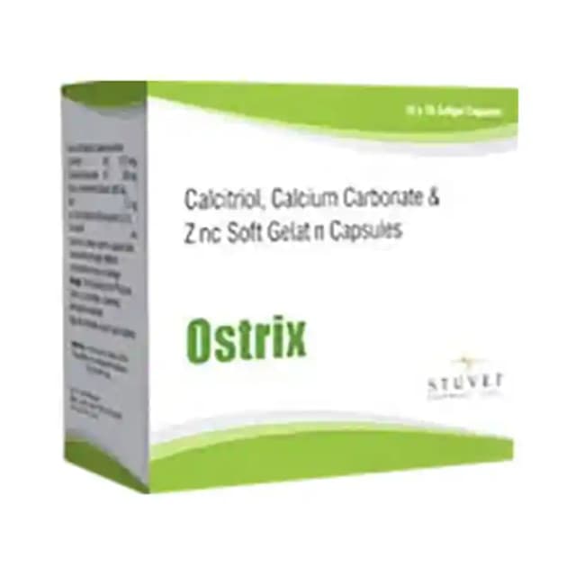 Ostrix Soft Gelatin (1 Box Of 10 soft gelatin capsules)