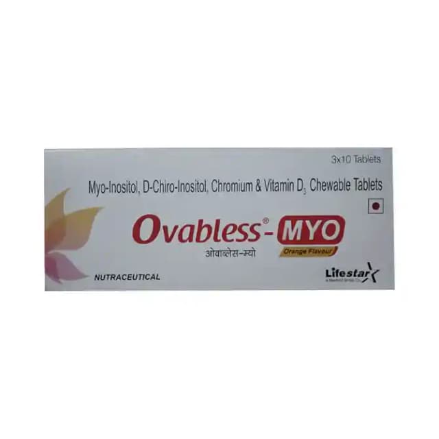 Ovabless Myo Orange (10 tablets in 1 strip)