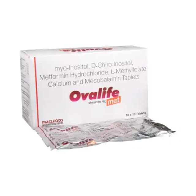Ovalife Met (10 tablets in 1 strip)