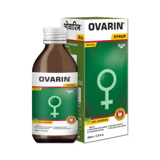 Ovarin Syrup (1 Bottle of 200 ml Syrup)