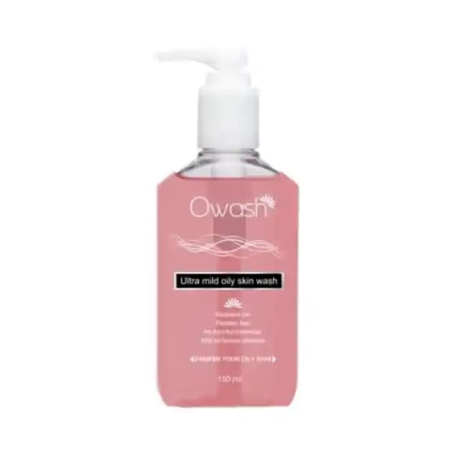 Owash Ultra Mild Oily Skin Wash (1 Pump Bottle of 150 ml Face Wash)