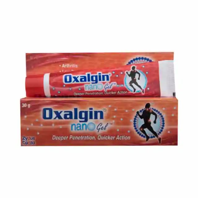 Oxalgin Nano Gel (1 tube of 30 gm Gel)