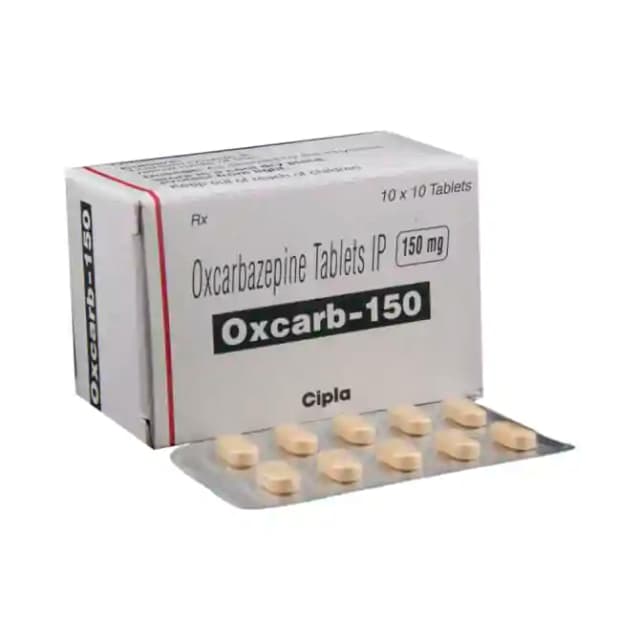 Oxcarb 150 (10 tablets in 1 strip)