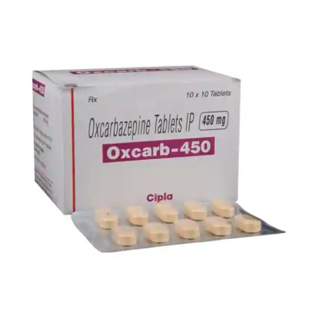 Oxcarb 450 (10 tablets in 1 strip)