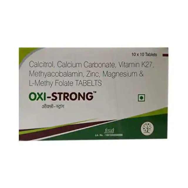 Oxi Strong (1 Strip Of 10 tablets)