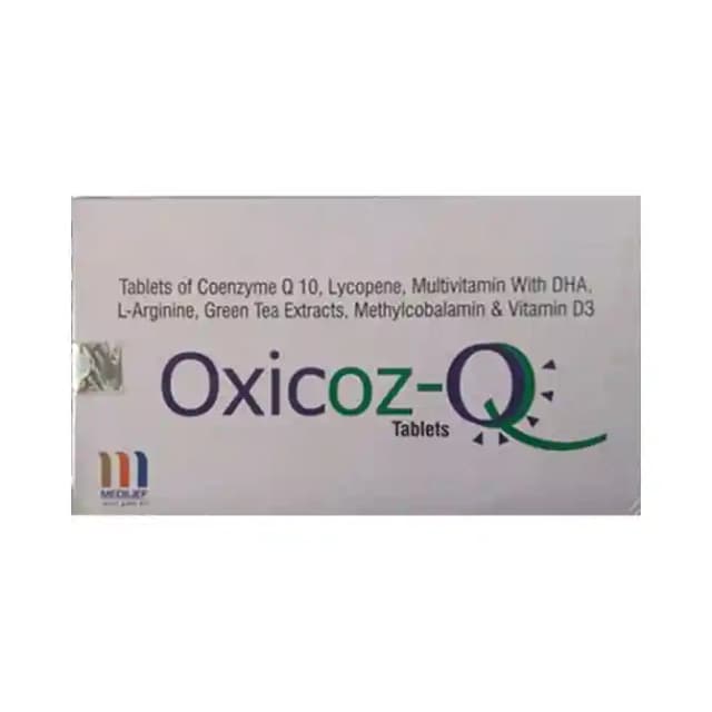 Oxicoz Q (1 Strip Of 10 capsules)