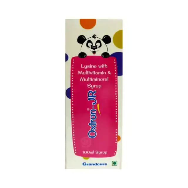 Oxiron JR Syrup (1 Bottle of 100 ml Syrup)
