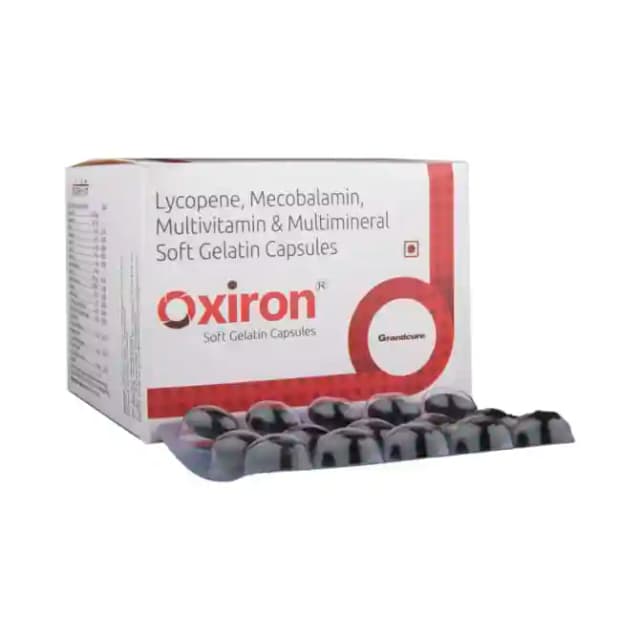 Oxiron Soft Gelatin (15 Capsules in 1 strip)