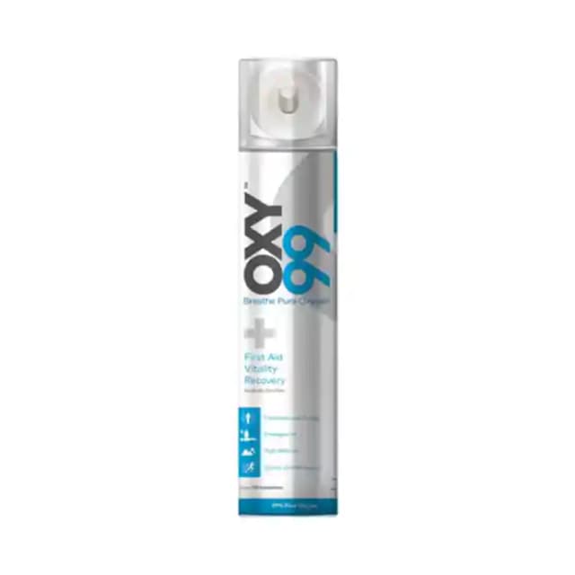 Oxy99 Portable Oxygen Can (1 Bottle of 6 Ltr Inhaler)