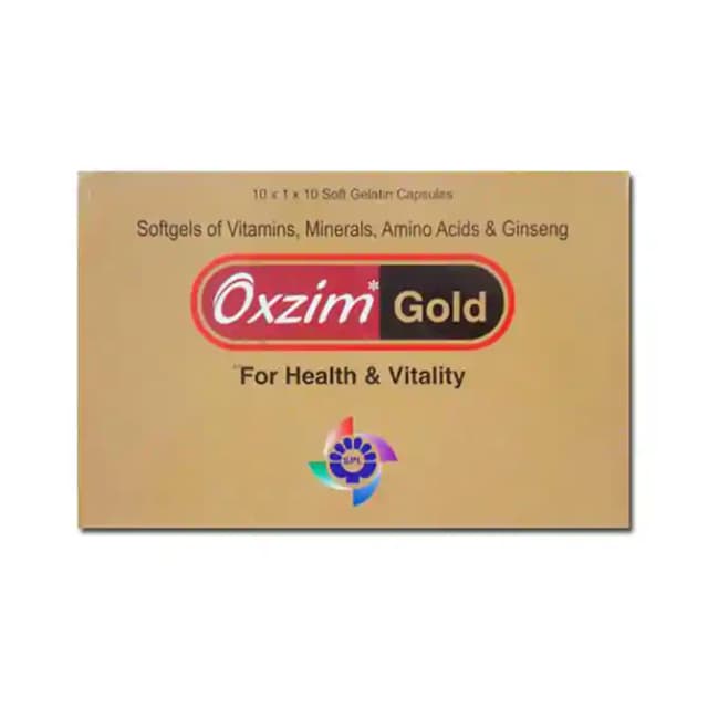 Oxzim Gold (1 Strip Of 10 capsules)