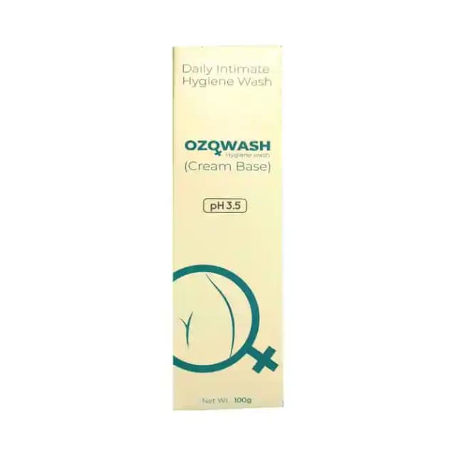 Ozowash Hygiene Wash Cream Base (1 tube of 100 gm Vaginal Wash)