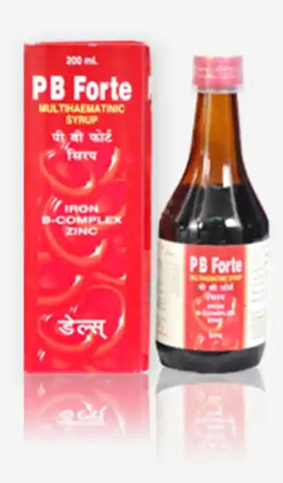 P B Forte Syrup (1 Bottle of 200 ml Syrup)