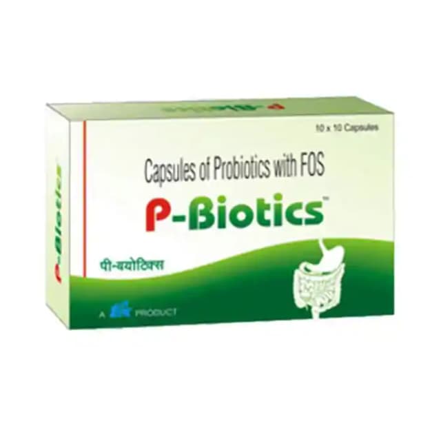 P Biotics (1 Strip Of 10 capsules)