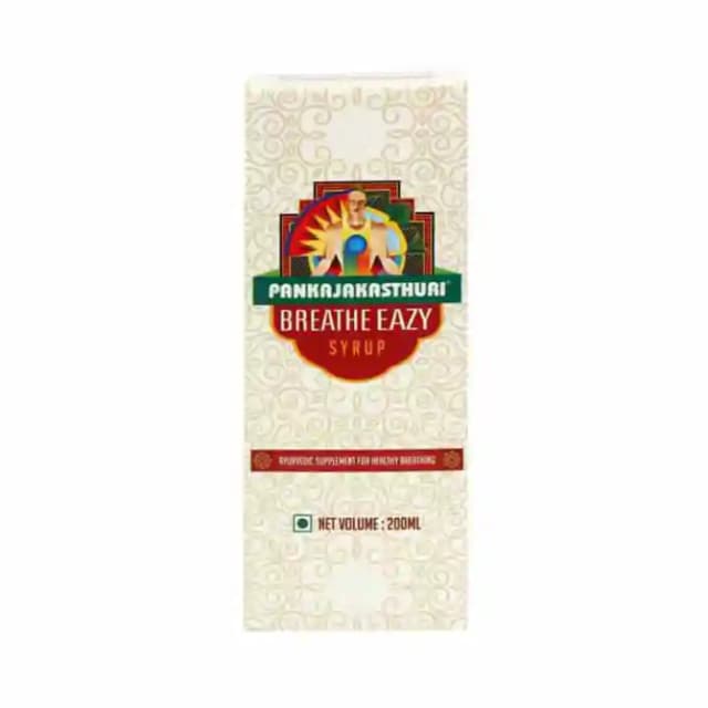 Pankajakasthuri Breathe Eazy Syrup (1 Bottle of 200 ml Syrup)