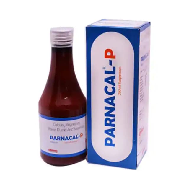 Parnacal P Syrup (1 Bottle of 200 ml Syrup)