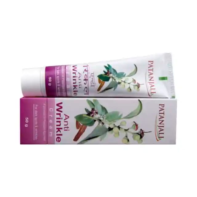 Patanjali Ayurveda Anti Wrinkle Cream (1 Tube Of 50 gm Cream)