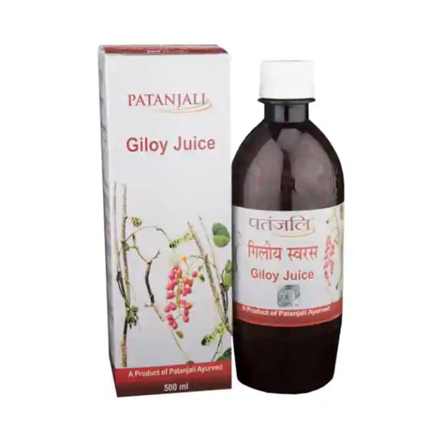 Patanjali Ayurveda Giloy Juice (1 Bottle of 500 ml Juice)