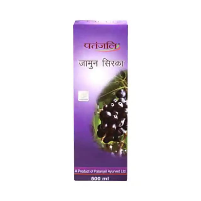 Patanjali Ayurveda Jamun Sirka (1 Bottle of 500 ml Liquid)