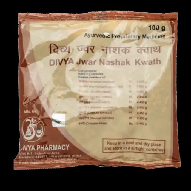 Patanjali Divya Jwar Nashak Kwath (1 Packet Of 100 gm Powder)