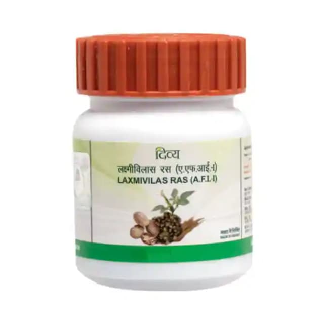 Patanjali Divya Laxmivilas Ras (1 Bottle of 40 gm tablets)