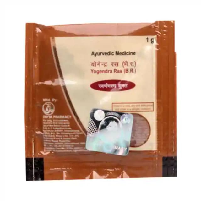 Patanjali Divya Yogendra Ras (1 Sachet Of 1 gm Powder)