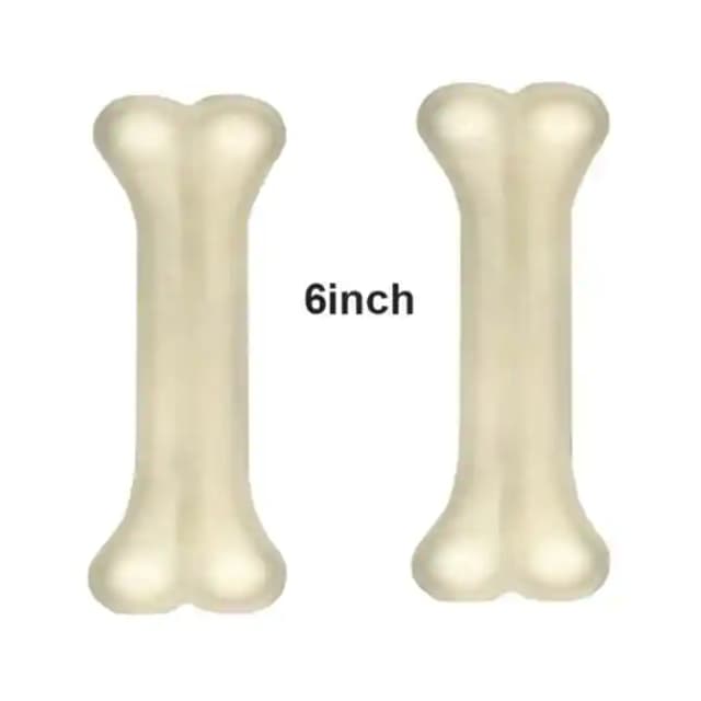 Pawzone 6 inches Chew Bones for Dogs (1 Packet Of 2 Dog Bones)