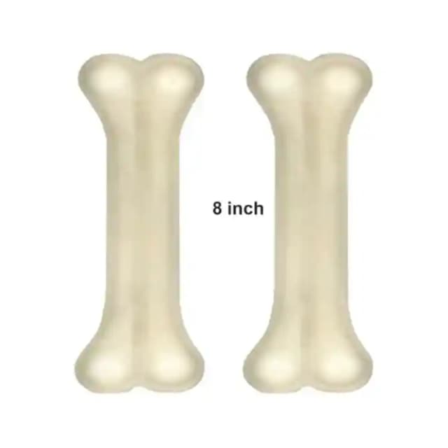 Pawzone 8 inches Chew Bones for Dogs (1 Packet Of 2 Dog Bones)