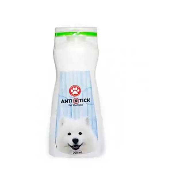 Pawzone Anti Tick Pet Shampoo (1 Bottle of 200 ml Shampoo)