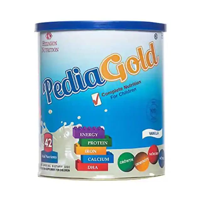 Pediagold Powder Vanilla (1 Tinof400 gm Powder)