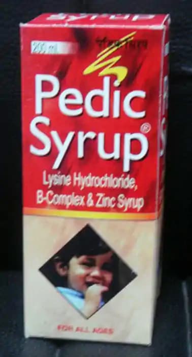 Pedic Syrup (1 Bottle of 200 ml Syrup)
