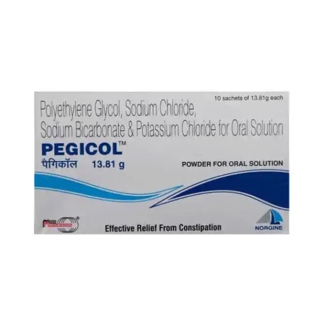 Pegicol Solution Orange (1 Packet Of 200 ml Oral Solution)