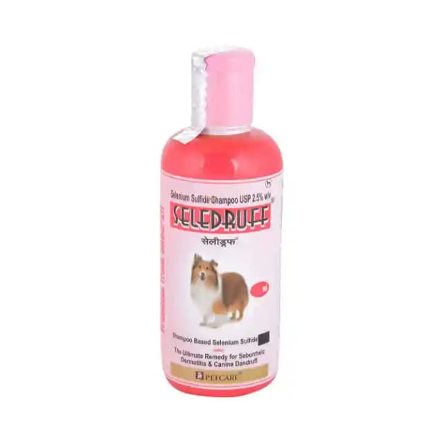 Petcare Seledruff Shampoo (1 Bottle of 200 ml Shampoo)