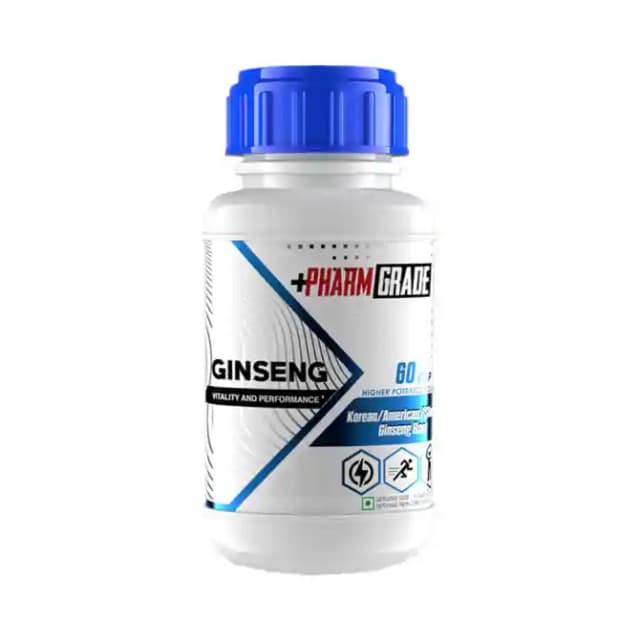 Pharmgrade Ginseng (1 Bottle of 60 capsules)