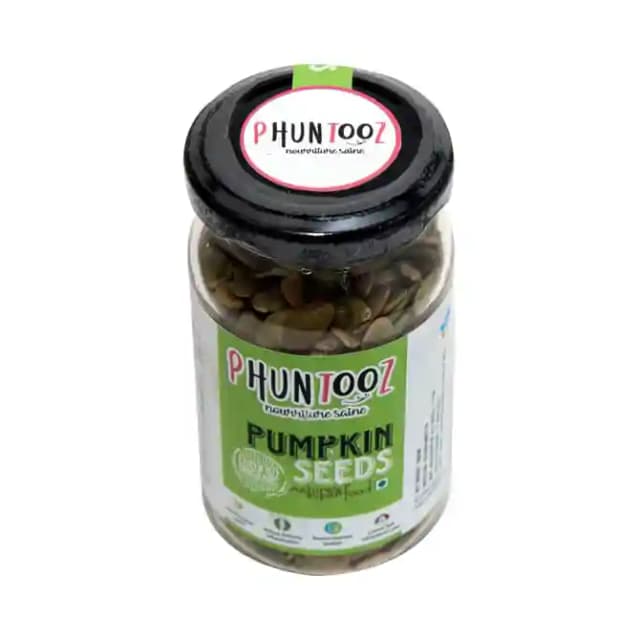 Phuntooz Pumpkin Seeds (1 Bottle of 100 gm Seeds)