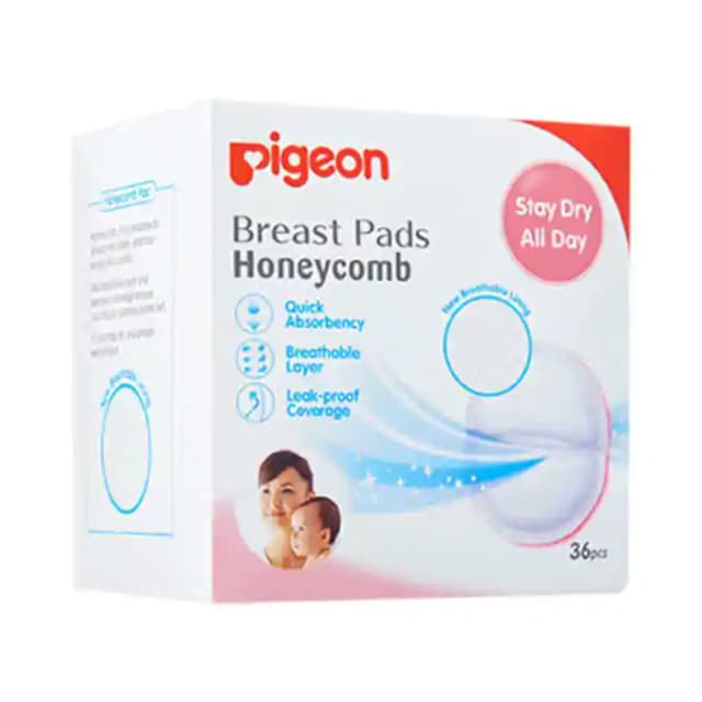 Pigeon Breast Pads Honeycomb (1 Packet Of 36 pads)
