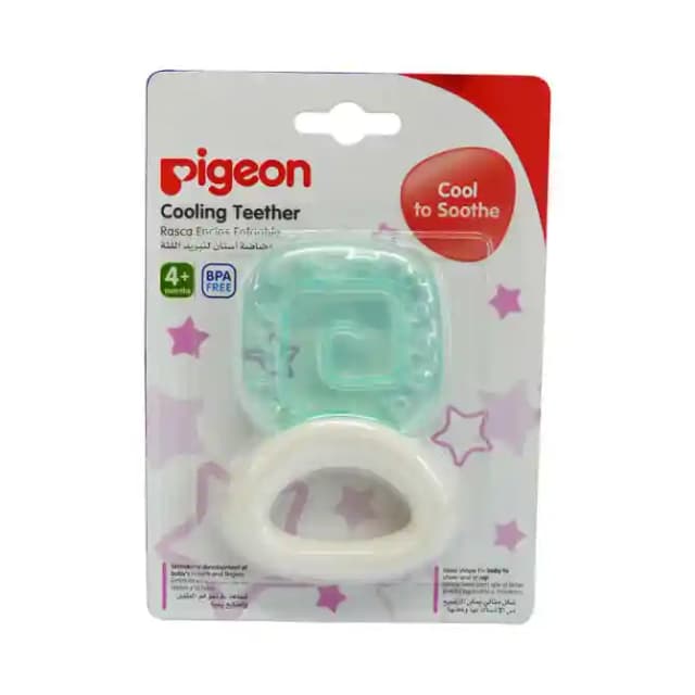 Pigeon Cooling Teether, Square (1 Packet Of 1 Teether)