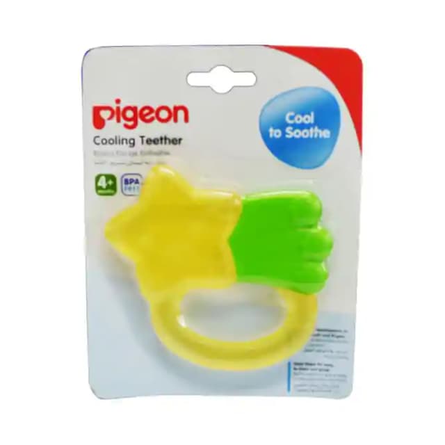 Pigeon Cooling Teether, Star 4+ Months (1 Packet Of 1 Teether)