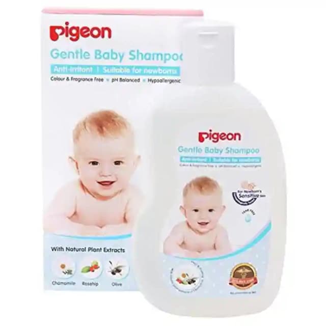 Pigeon Gentle Baby Shampoo (1 Bottle of 200 ml Shampoo)
