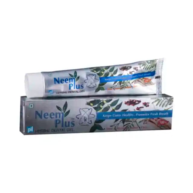PIL Neem Plus Herbal Dental Gel (1 Tube Of 100 gm Gel)