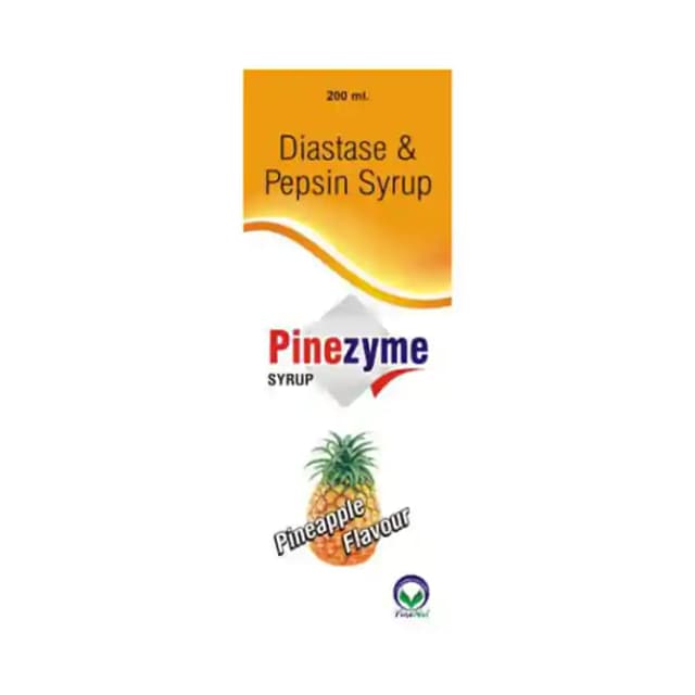 Pinezyme Syrup Pineapple (1 Bottle of 200 ml Syrup)