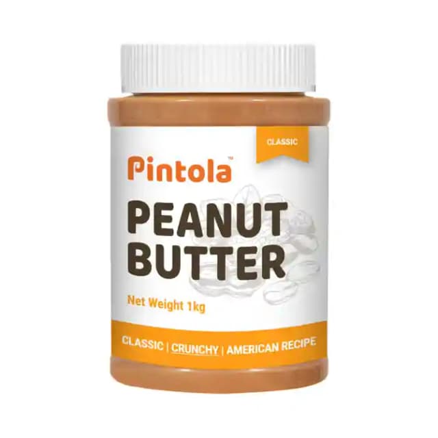 Pintola Classic Peanut Butter Crunchy (1 Jar Of 1 kg Butter)