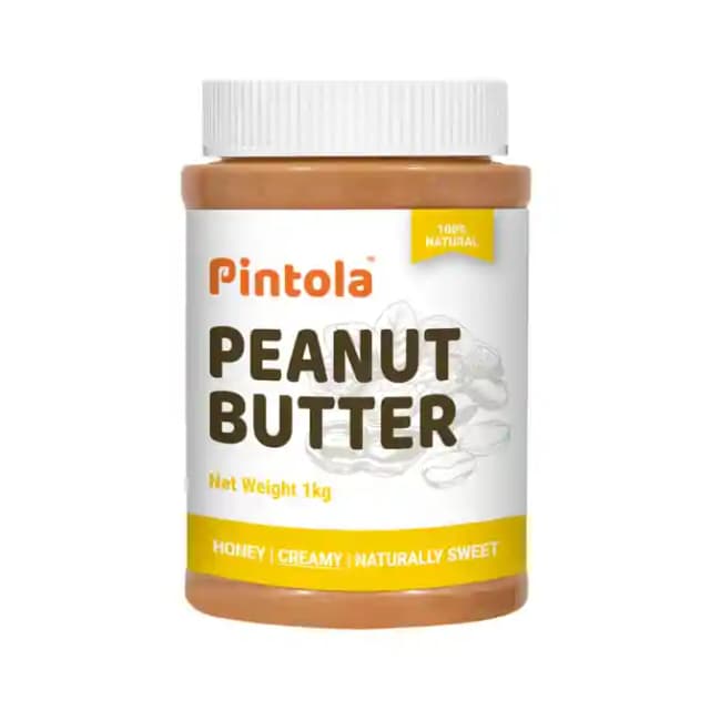 Pintola Honey Peanut Butter Creamy (1 Jar Of 1 kg Butter)