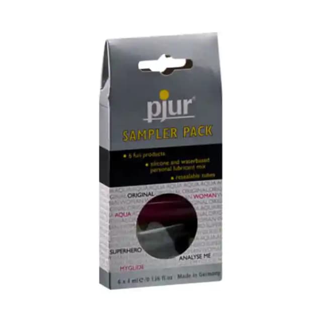 Pjur Sampler Pack Gel (4ml Each) (1 Packet Of 6 units)