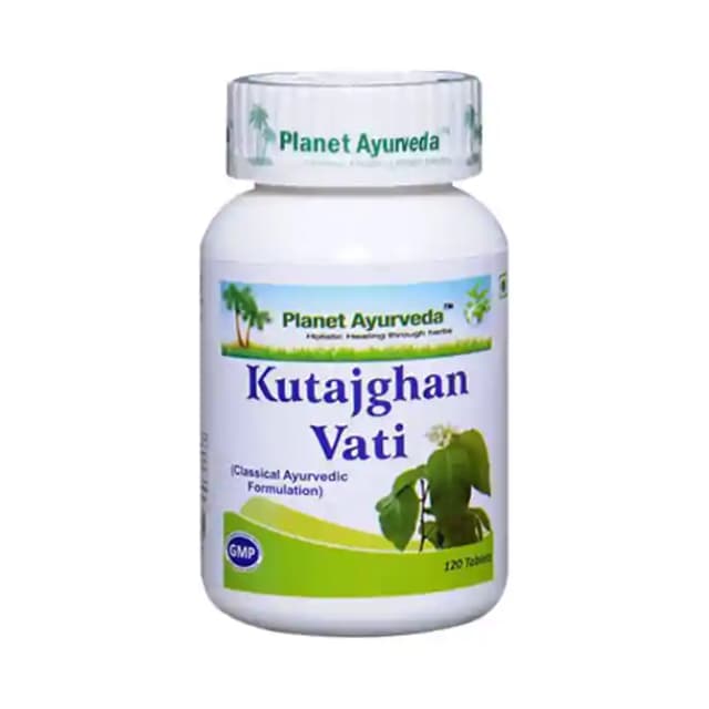 Planet Ayurveda Kutajghan Vati (1 Bottle of 120 tablets)