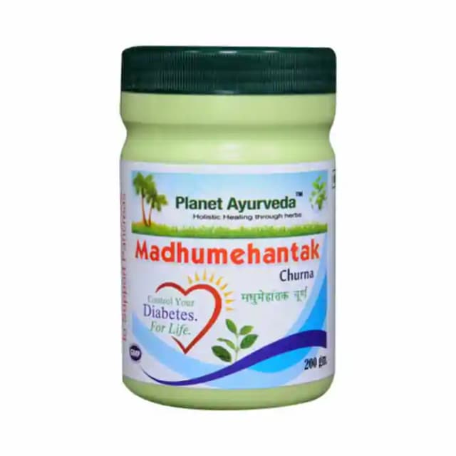 Planet Ayurveda Madhumehantak Churna (1 Box Of 100 gm Churna)