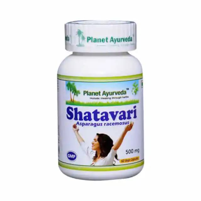 Planet Ayurveda Shatavari (1 Packet Of 60 capsules)