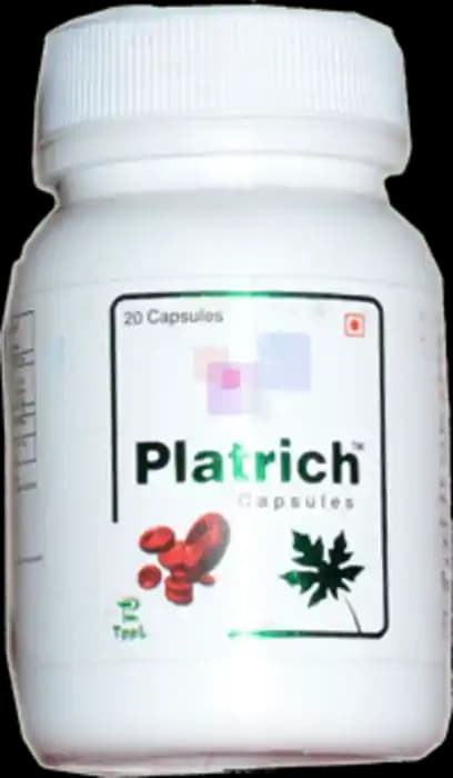 Platrich (1 Bottle of 20 capsules)