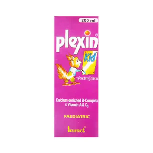 Plexin Kid Syrup (1 Bottle of 200 ml Syrup)