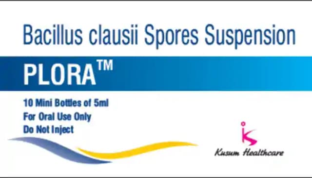 Plora Oral Suspension (1 Bottle of 5 ml Oral Suspension)