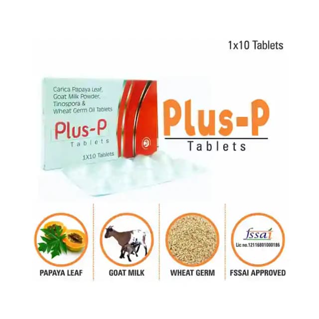 Plus P (1 Box Of 10 tablets)